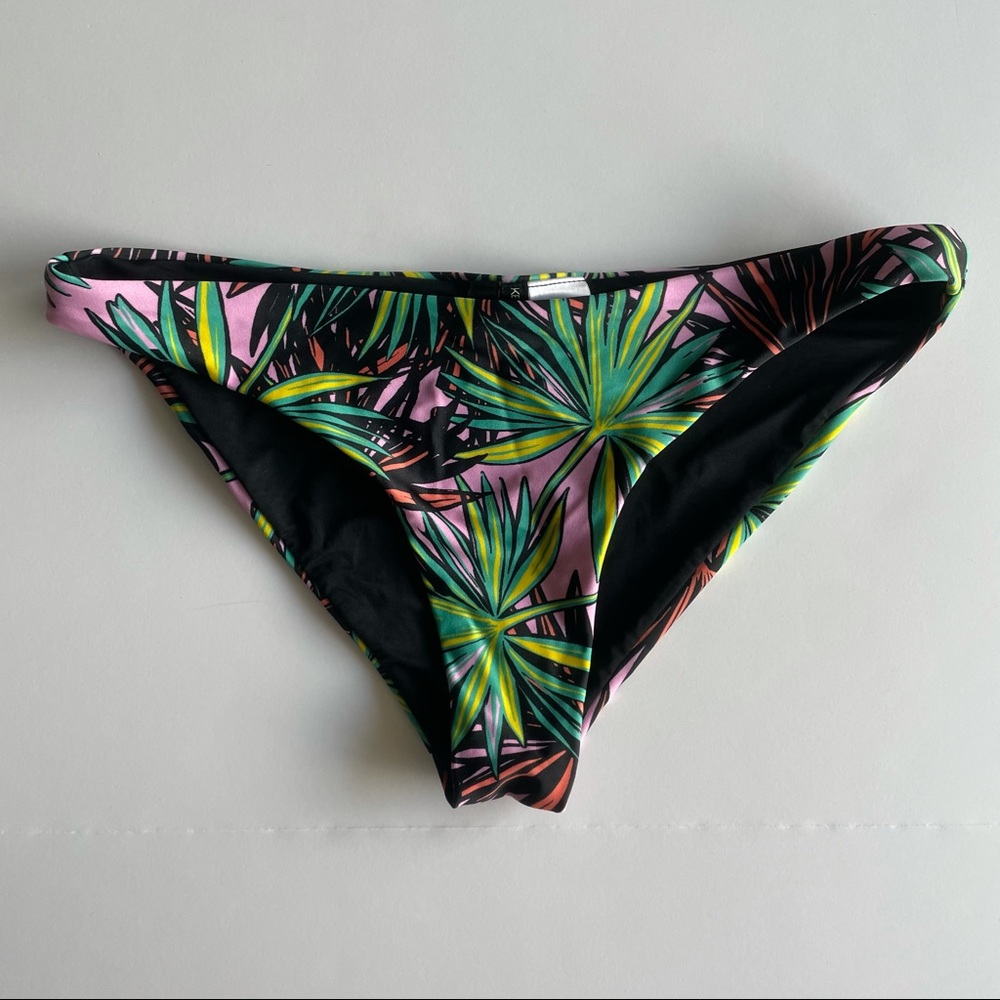 Kendall + Kylie / Topshop Palm Print Bikini Bottom